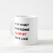 farbig, phantastisch kaffeetasse (Vorderseite Links)