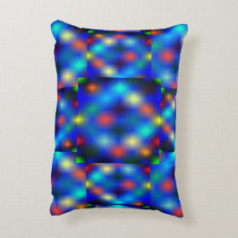 Farbig simuliert das Bild den Flößenschwung, über  Dekokissen