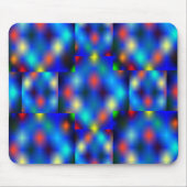 Farbig simuliert das Bild den Flößenschwung, über Mousepad (Vorne)