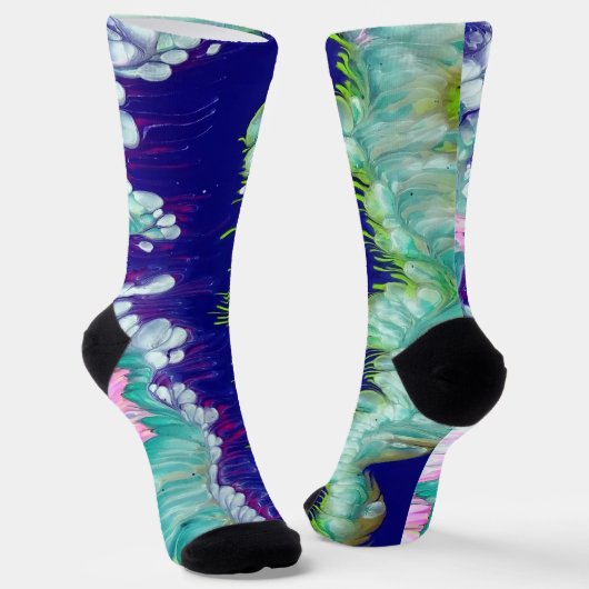 farbig socken (Gewinkelt)