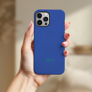 farbig und mutig   Blau und Grün Case-Mate iPhone Hülle