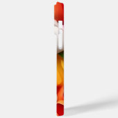 FARBIGE 3-D-BLICK TULIP-BLUME Case-Mate iPhone HÜLLE (Rückseite / Links)