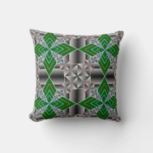 Farbige 3D-Digitalkunst-Wurfkissen   16x16 Perfekt Kissen