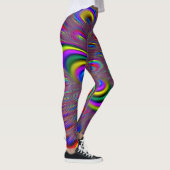 Farbige 3D-Rave-Leggings Leggings (Rechts)