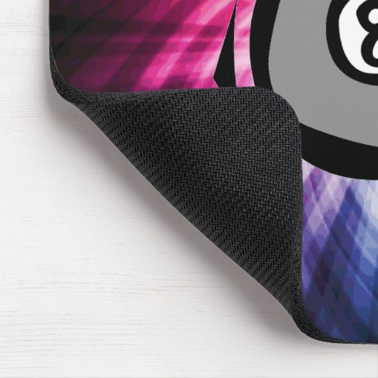 Farbige 8 Ball Mousepad (Ecke)