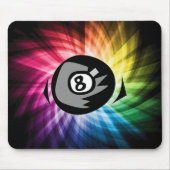 Farbige 8 Ball Mousepad (Vorne)