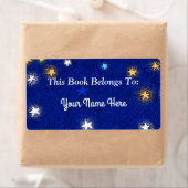 Farbige Abend-Sterne Ettieren von benutzerdefinier (Insitu)