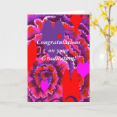 Farbige Abschluss-Karte Karte (Gelbe Blume)