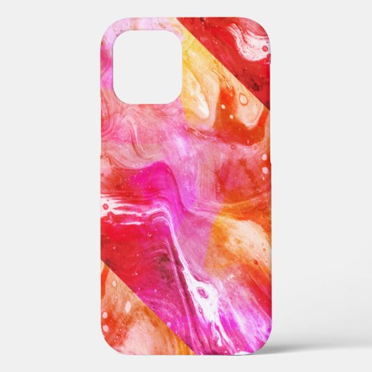 Farbige Abstract Art Case-Mate iPhone-Hülle iPhone Hülle (Rückseite)