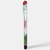 Farbige Abstrakt Art Monogram Individuelle Name Case-Mate iPhone Hülle (Rückseite / Links)