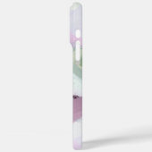 Farbige Abstrakt Art Monogram Individuelle Name Case-Mate iPhone Hülle (Rückseite / Links)