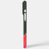 Farbige Abstrakt Art Monogram Individuelle Name Case-Mate iPhone Hülle (Rückseite / Links)