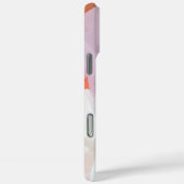 Farbige Abstrakt Art Monogram Individuelle Name Case-Mate iPhone Hülle (Rückseite / Rechts)