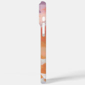 Farbige Abstrakt Art Monogram Individuelle Name Case-Mate iPhone Hülle (Rückseite / Links)