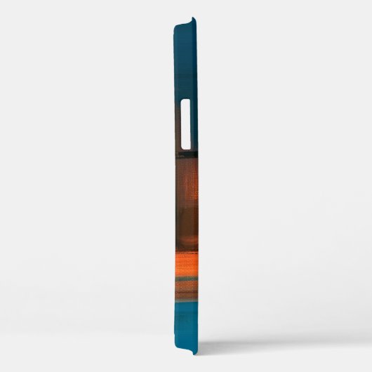 Farbige abstrakte Acrylmalerei. Surreal Landschaft Case-Mate iPhone Hülle (Rückseite / Rechts)