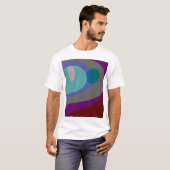 Farbige Abstrakte Art. 613 T-Shirt (Vorne ganz)