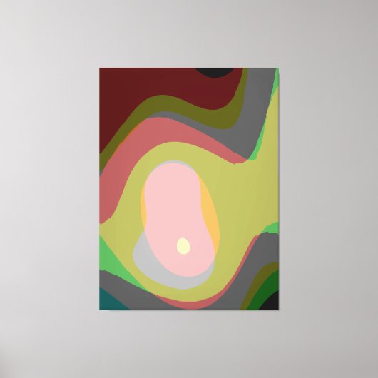 Farbige Abstrakte Art. 921 Leinwanddruck (Vorderseite)