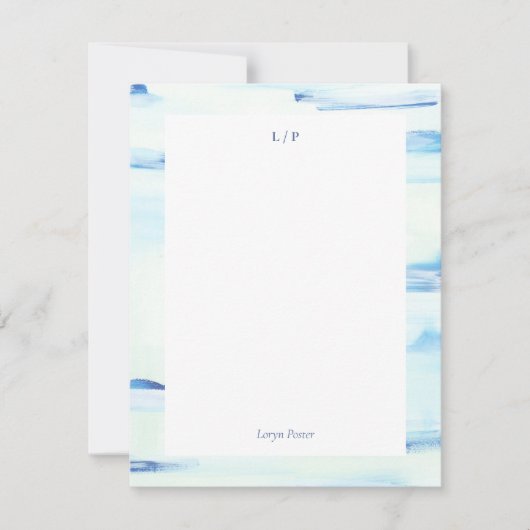 Farbige Abstrakte Art Personalisierte Flachbildsch Einladung (Vorderseite)