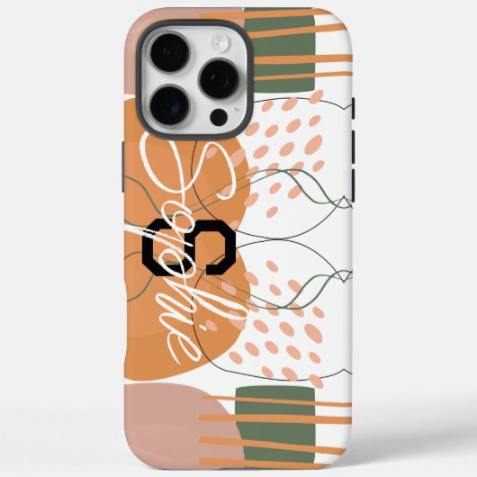 Farbige Abstrakte Ästhetik Case-Mate iPhone Hülle (Rückseite)