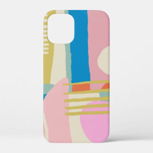Farbige Abstrakte Bio Formen Lines Boho Style Case-Mate iPhone Hülle