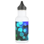 Farbige Abstrakte Blasen Trinkflasche (Links)