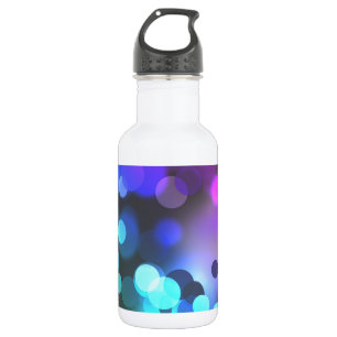 Farbige Abstrakte Blasen Trinkflasche