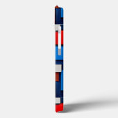 Farbige abstrakte Blöcke Case-Mate iPhone Hülle (Rückseite / Links)