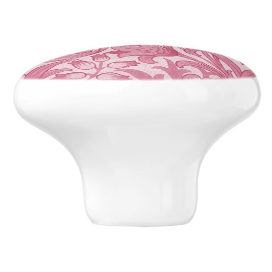 Farbige Abstrakte Blumenkohl- oder Dragemonogramm Keramikknauf (Seitenansicht)