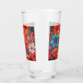 Farbige Abstrakte Blüte #41 Glas (Rechts)