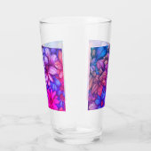 Farbige Abstrakte Blüte #43 Glas (Rechts)