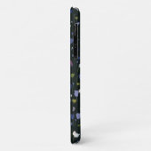 Farbige Abstrakte Blütenkunst Monogramm Case-Mate iPhone Hülle (Hinten/Links)