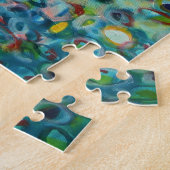 Farbige Abstrakte Circle Painting Puzzle (Seite)