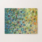 Farbige Abstrakte Circle Painting Puzzle (Horizontal)