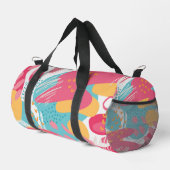 Farbige Abstrakte Duffle Bag (Rechte Ecke)