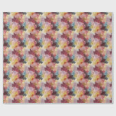 Farbige Abstrakte Farbe Geschenkpapier (Flach)