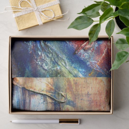 Farbige Abstrakte Farbe Seidenpapier (Geschenk)