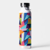 Farbige Abstrakte Flasche mit Insulinwasser mit Na (Links)