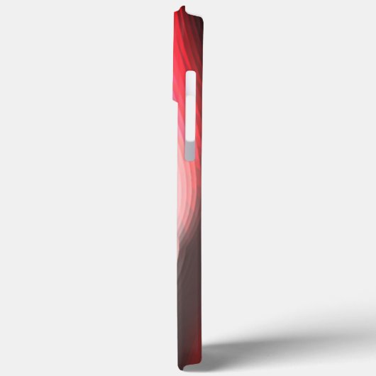 Farbige abstrakte Form des gebogenen Clippings Case-Mate iPhone Hülle (Rückseite / Links)