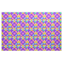 Farbige Abstrakte geometrische Muster Stoff