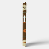 Farbige Abstrakte Grunge Design Monogram Case-Mate iPhone Hülle (Rückseite / Rechts)