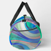 Farbige abstrakte Halbkreise Duffle Bag (Rechts)