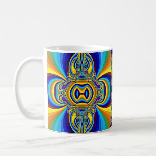 Farbige abstrakte Hintergrund-14334 Kaffeetasse (Links)