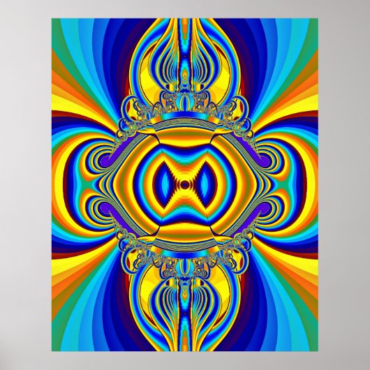 Farbige abstrakte Hintergrund-14334 Poster (Vorne)
