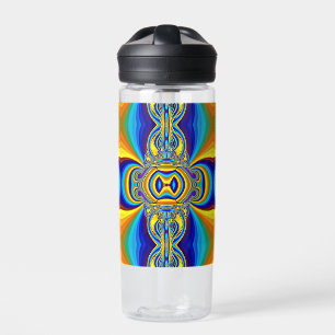 Farbige abstrakte Hintergrund-14334 Trinkflasche