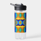 Farbige abstrakte Hintergrund-14334 Trinkflasche (Rechts)