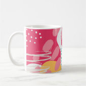 Farbige Abstrakte Kaffeetasse (Links)
