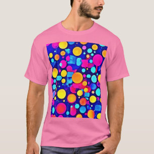 Farbige Abstrakte Kreise Spektrum T-Shirt