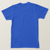 Farbige abstrakte Kunst 1 T-Shirt (Design Rückseite)