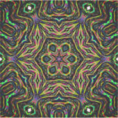 Farbige abstrakte Kunst Aufkleber (Vorderseite)