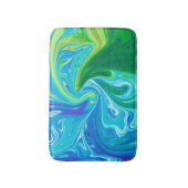 Farbige abstrakte Kunst Badematte (Vorderseite Vertikal)